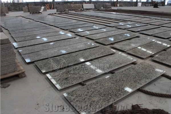 Brazil Santa Cecilia Light Granite Custom Polished Table Tops