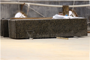 Brazil Verde Butterfly Standard Countertops with Fbn Edges