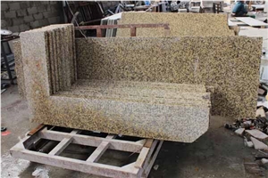 China Chrysanthemum Yellow Granite Bar Tops