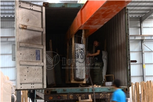 China Tiger Skin White Polished Granite Slabs, China Grey Granite