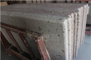 China Zisha Quartz Kitchen Island Countertops