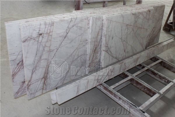 Demi Bullnose Edge Custom Kitchen Polished Marble Table Tops or Bar Tops