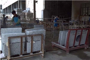 Edge Polishing Granite Bath Tops