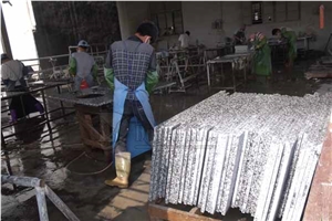 Edge Polishing Granite Bath Tops