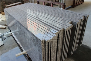 G664 Granite Prefab Kitchen Countertops Processing