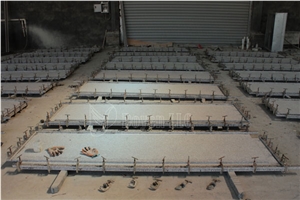 G664 Granite Prefab Kitchen Countertops Processing