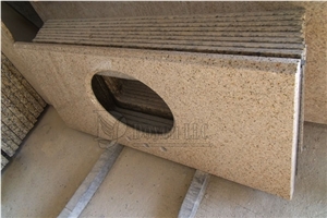 G682 Granite Vanity Tops, Sunset Gold Bath Tops