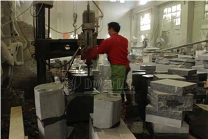 Hebei Black Polished Granite Vessel Basins & Sinks