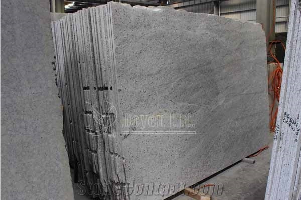India Chida White Polished Granite Slabs