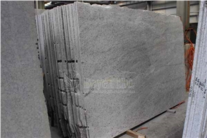 India Chida White Polished Granite Slabs