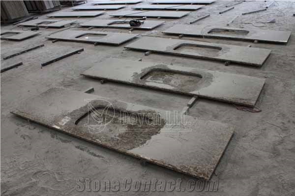 New Venetian Gold Granite Vanity Tops,Bath Top