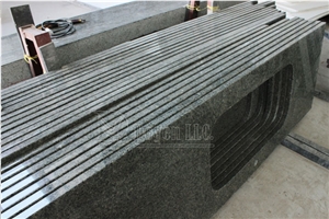 Polished Granite Kitchen Worktops, Desert Green Granite Kitchen Worktops