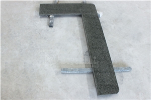 Polished Kitchen Granite Bar Countertops, China Rainforest Green Granite Countertops