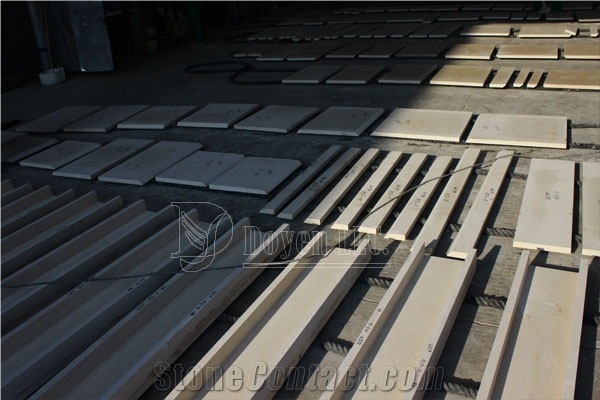 Portugal Beige Honed Marble Window Sills and Liners