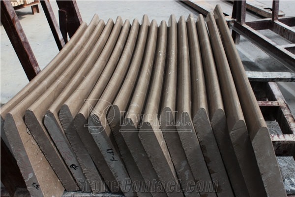 Portugal Brown Fbn Edges Finished Building Marble Window Sills