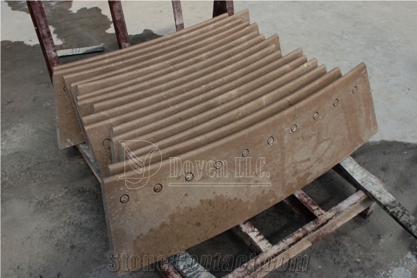 Portugal Brown Fbn Edges Finished Building Marble Window Sills
