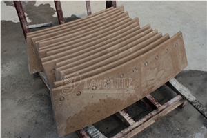 Portugal Brown Fbn Edges Finished Building Marble Window Sills