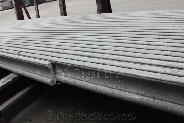 Sliver Star Quartzite Crown Moldings & Border Lines