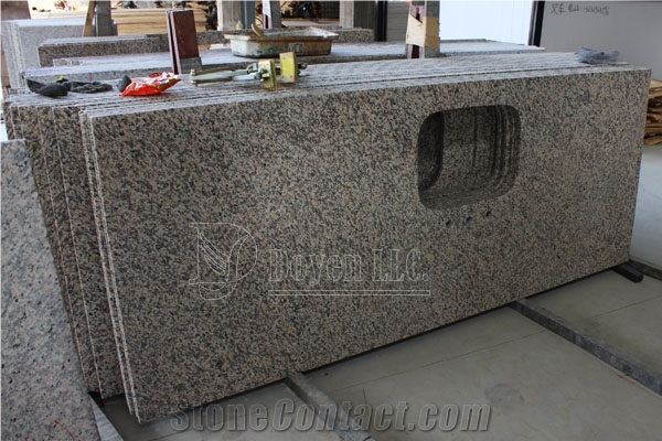 Tiger Skin Red Kitchen Island Counter Tops