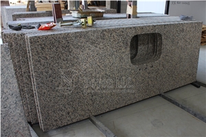 Tiger Skin Red Kitchen Island Counter Tops