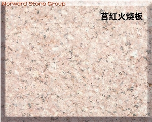 Flamed G356 Noble Red Granite Slab