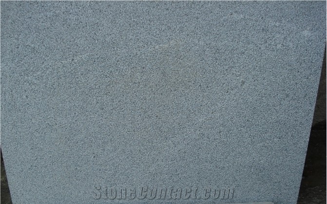 Mongolia Black Basalt Bushhammered Slab