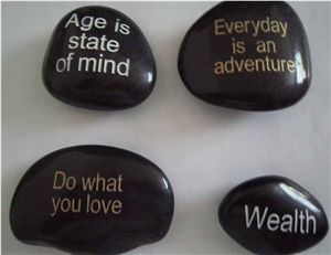 Decorative Pebbles Stone Artifacts & Handcrafts