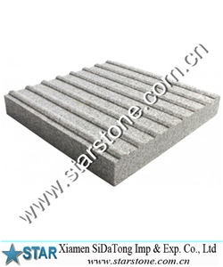 Flamed Blind Paving Stone Tactile Tile, Granite Paving Stone Tactile Tile