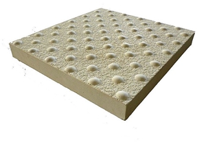 Flamed Blind Paving Stone Tactile Tile, Granite Paving Stone Tactile Tile