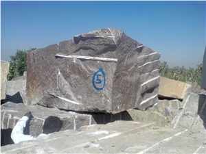 Star Ruby Granite Block, Brown Granite Blocks India