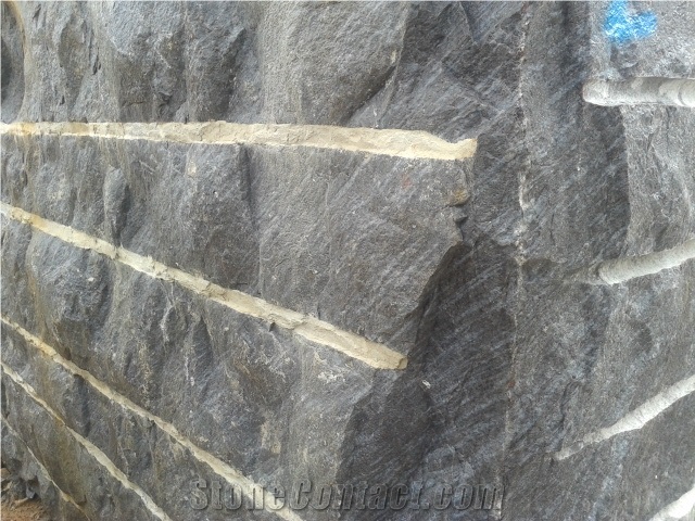 Vizag Blue Granite Block, Blue Granite India Blocks