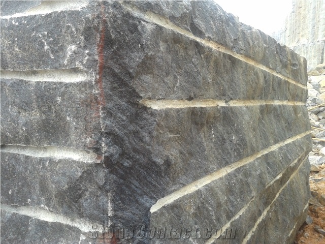 Vizag Blue Granite Block, Blue Granite India Blocks