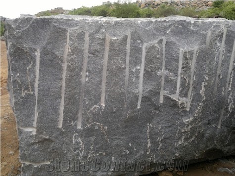 Vizag Blue Granite Block, Blue Granite India Blocks