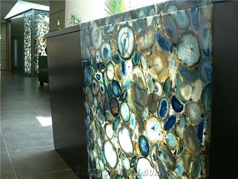 Semi Precious Showroom Counters