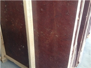Rosso Anatolia Marble Slabs