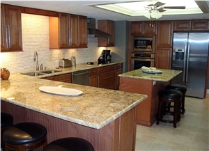 Multicolor Granite Kitchen Design
