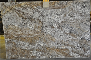 Amaretto Granite Slabs, Brazil Beige Granite
