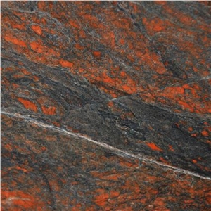 Red Hollywood Quartzite Polished Slabs, Brazil Red Quartzite