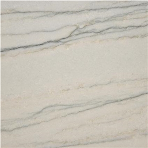 White Macaubas Quartzite Slabs, Brazil White Quartzite