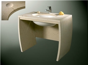Broccato Veneziano Limestone Bathroom Vanity Top Design Broccato Veneziano Limestone Bathroom Vanity Top Design