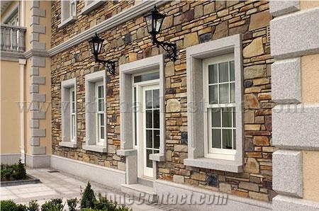 Green Granite Window Surrounds