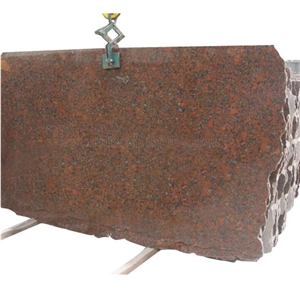 New Imperial Red Granite Slab, India Red Granite