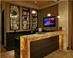 Miel Onyx Bar Top