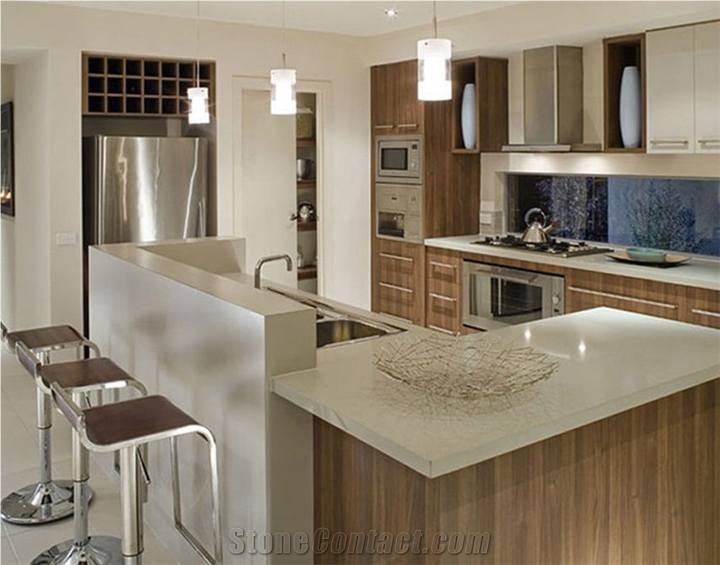 Quartz Stone Kitchen Countertops