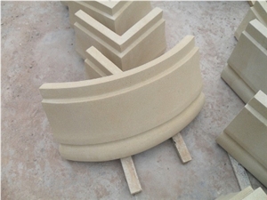Beige Sandstone Window Frame
