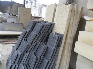 Black Sandstone Landscaping Stone