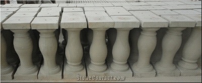 China Beige Sandstone Balustrade