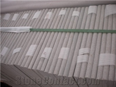 China White Sandstone Bullnosed Steps
