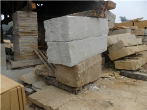 China White Sandstone Factory, White Sandstone Block