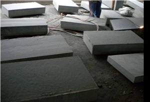 Grey Sandstone Flamed Pavers